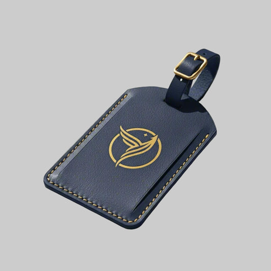 Skyerly Leather Luggage Tag